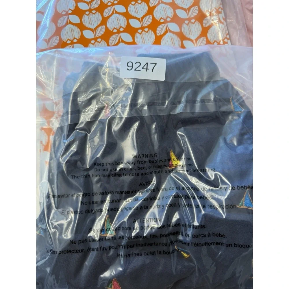 Chubbies Shorts Mens M Blue Sailboats AOP 5